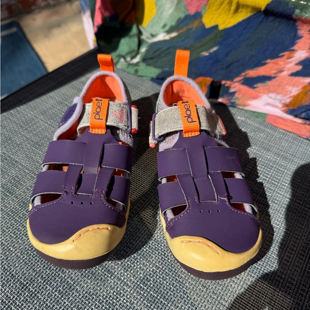 PLAE Kids Purple Sandals